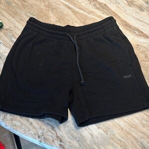 TNA Men's Jet Black Athletic Shorts